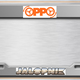 Illustration for article titled Anyone Make or Own an Oppo License Plate Frame?